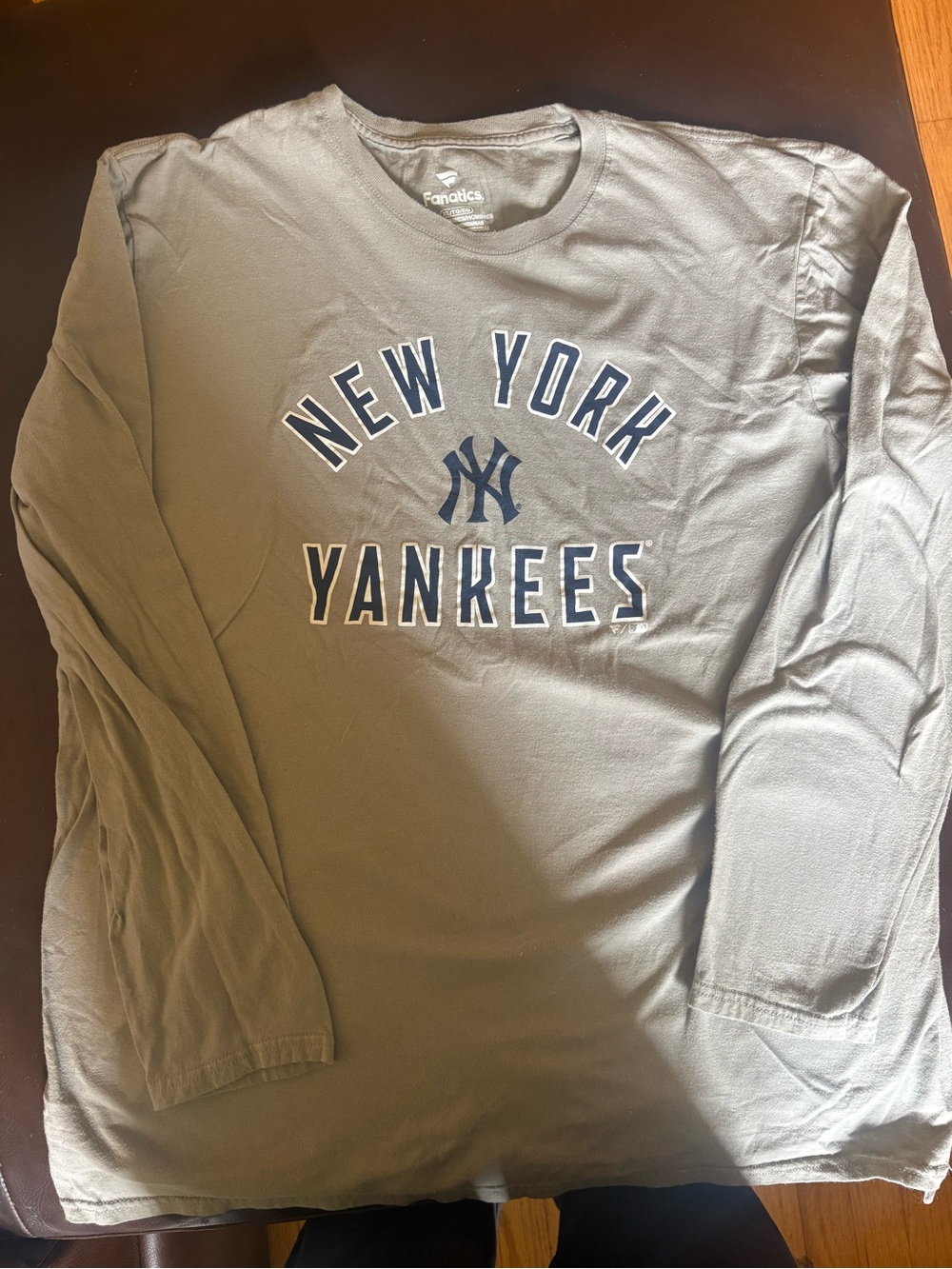 Fanatics Gray T-Shirt with White Logo